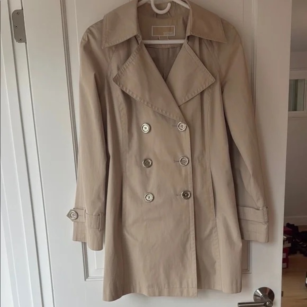 Michael Kors Classic Tan Trench Coat